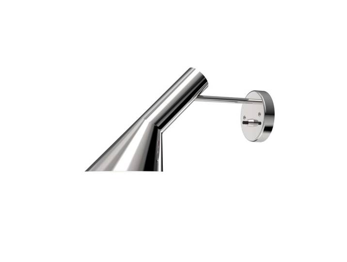 AJ Wandleuchte Hardwired SW Polished Steel - Louis Poulsen - Wohnzimmer - Metall