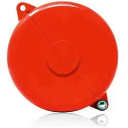 RS PRO, Sicherheitskennzeichnung, Polypropylen Halter Typ Armaturabsperrung, 1-fach Verriegelung, 127mm bis 165mm, Rot