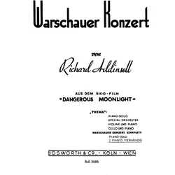 Richard Addinsell: Warsaw Concerto (2 Piano Score), Fachbücher von Richard Stewart Addinsell