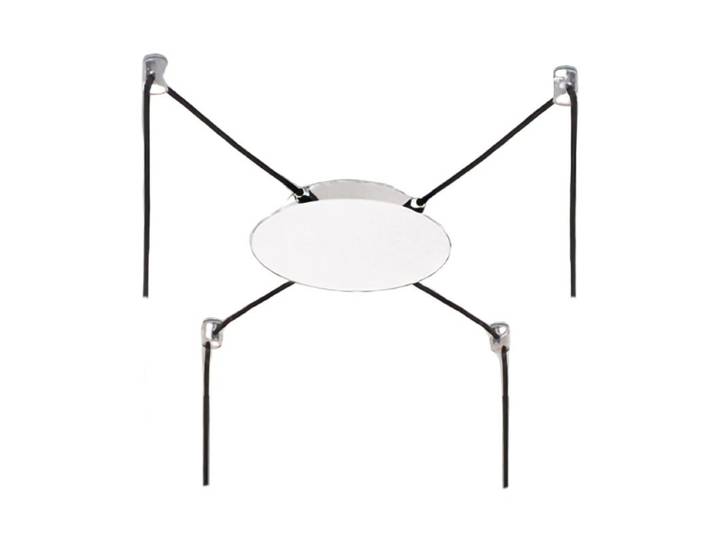 Fabas Luce Baldachin für Kit Luci - 4-flammig (dezentral ø 25 cm) , Weiß