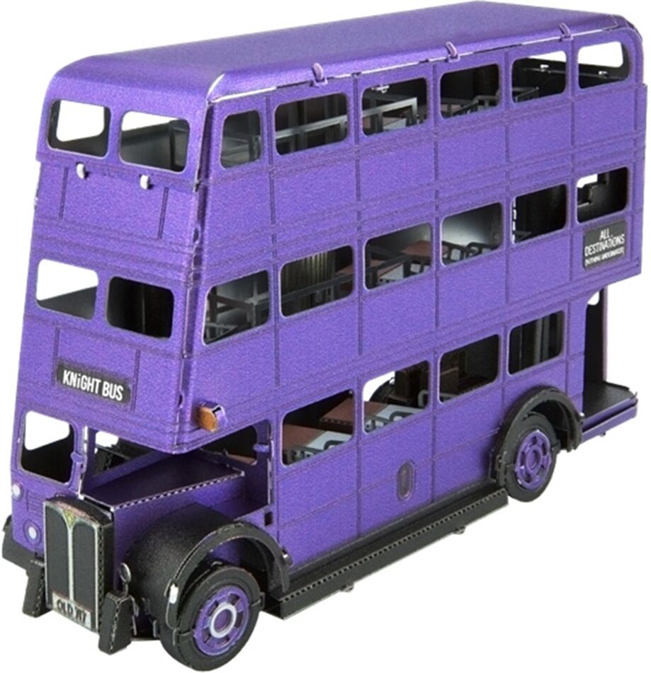 Harry Potter Figura Metal Earth Knight Bus . Negro
