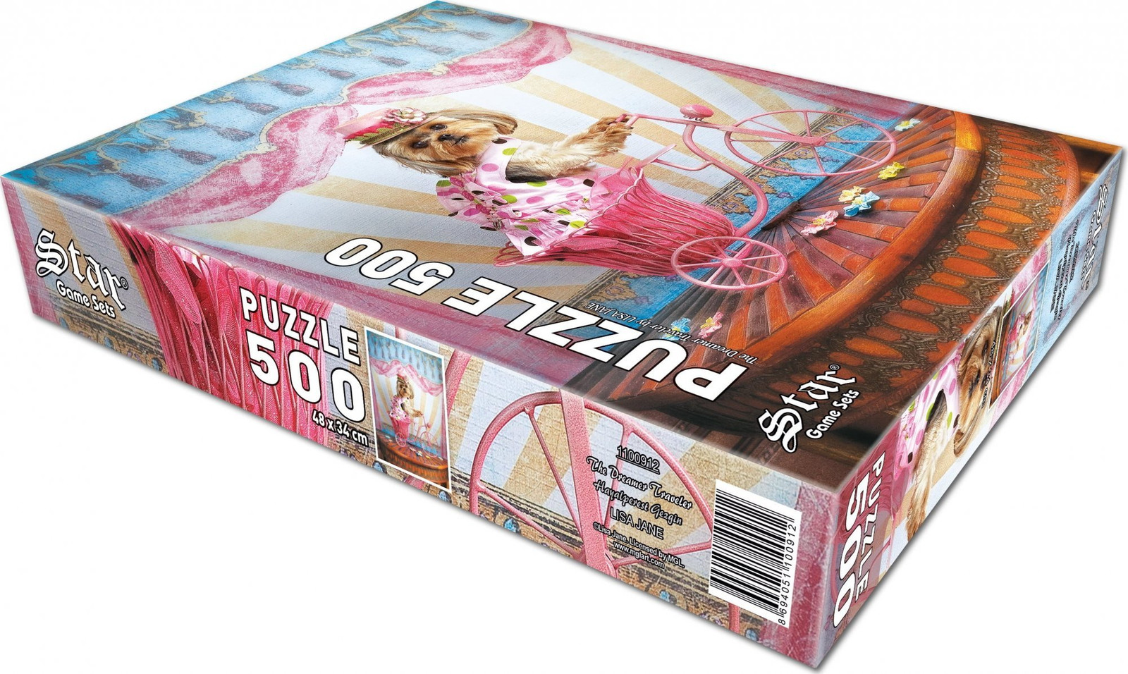 Star Puzzel Schneemann Traveler 500 stukjes
