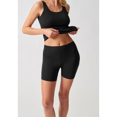Formhose SKINY "Advantage Modal Invisible", Damen, Gr. 36/38, schwarz, Obermaterial: 85% Modal, 15% Elasthan, unifarben, Unterhosen