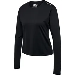 hummel hmlMT AURA Mesh Langarmshirt Damen 2001 - black XL