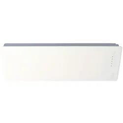 AccuCell Akku Apple Macbook 13, A1185, MA561 (5600 mAh), Notebook Akku, Weiss