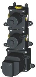 Herzbach Logic XL 2 Unterputz-Universal-Thermostat-Modul 11.220000.1.09 für 2 Verbraucher, mit Logic-Thermoelement