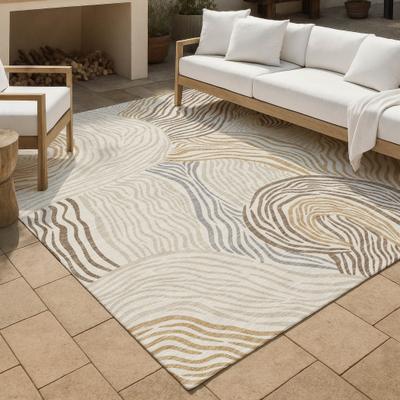 Addison Rugs Machine Washable Indoor/ Outdoor Modern Cortez Chantille Rug