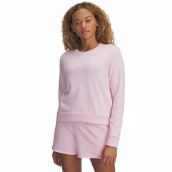 Damen-Sweatshirt Under Armour Rival Terry Crew Größe: XS /  rosa