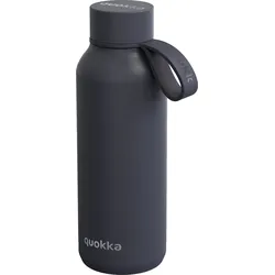 Quokka Solid Thermoflasche mit Griff 510 ml, dunkelgrau
