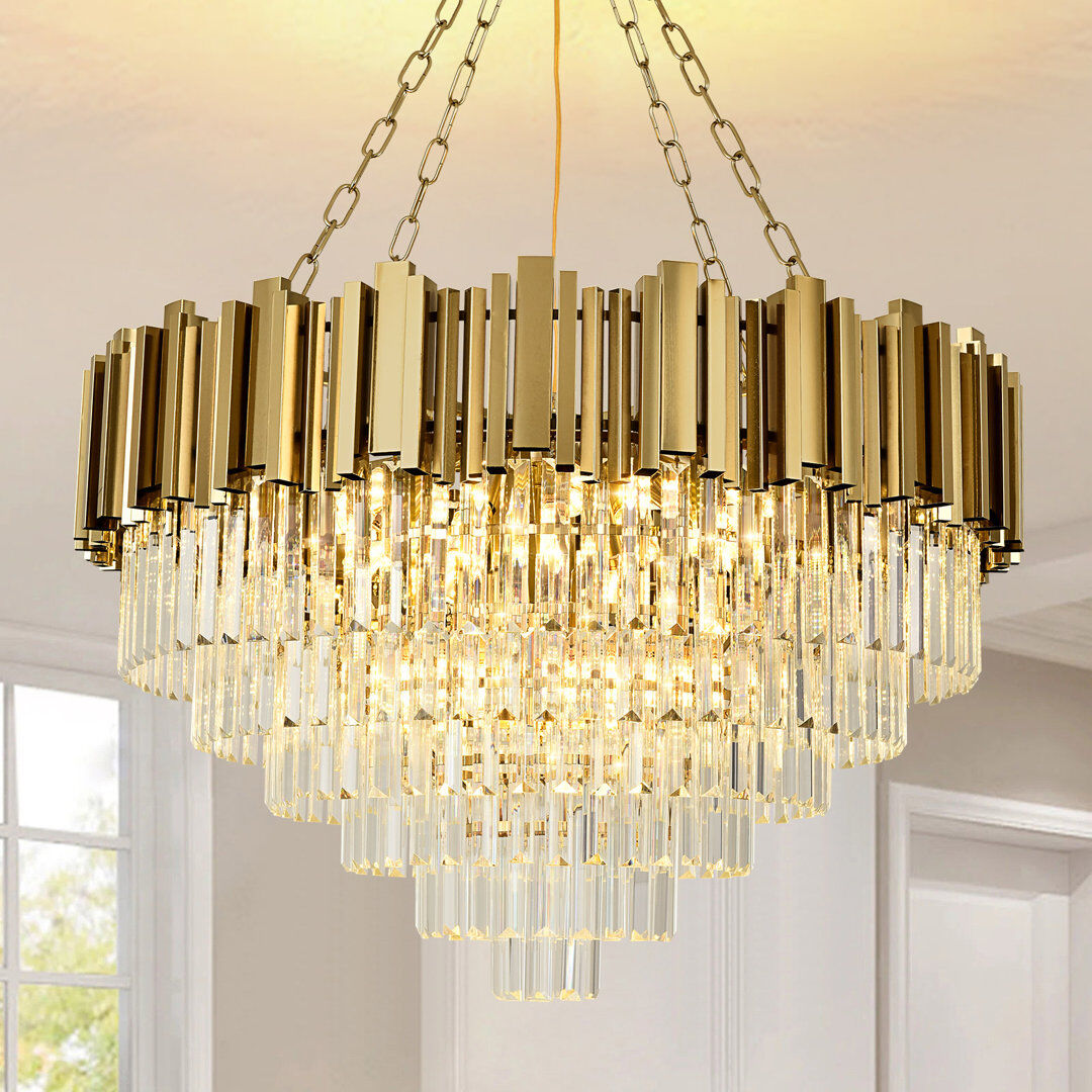 Blue Elephant Alexandre 8/17 - Light Empire Unique/Statement Chandelier Brass 58" H x 78" W x 58" D