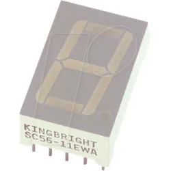 SA 56-11 GE - 7-Segment-Anzeige, gelb, 14,2mm, gem. Anode