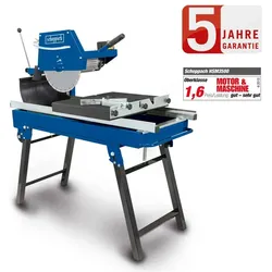 Scheppach Steintrennmaschine Fliesenschneider HSM3500 mit Diamanttrennscheibe