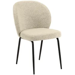 2er-Set Actona Stuhl Patricia Stoff Cream