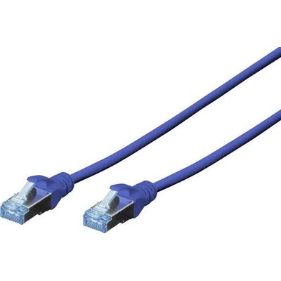 Digitus DK-1531-050/B RJ45 Patchkabel CAT 5e SF/UTP 5.00 m Blau 1 St.