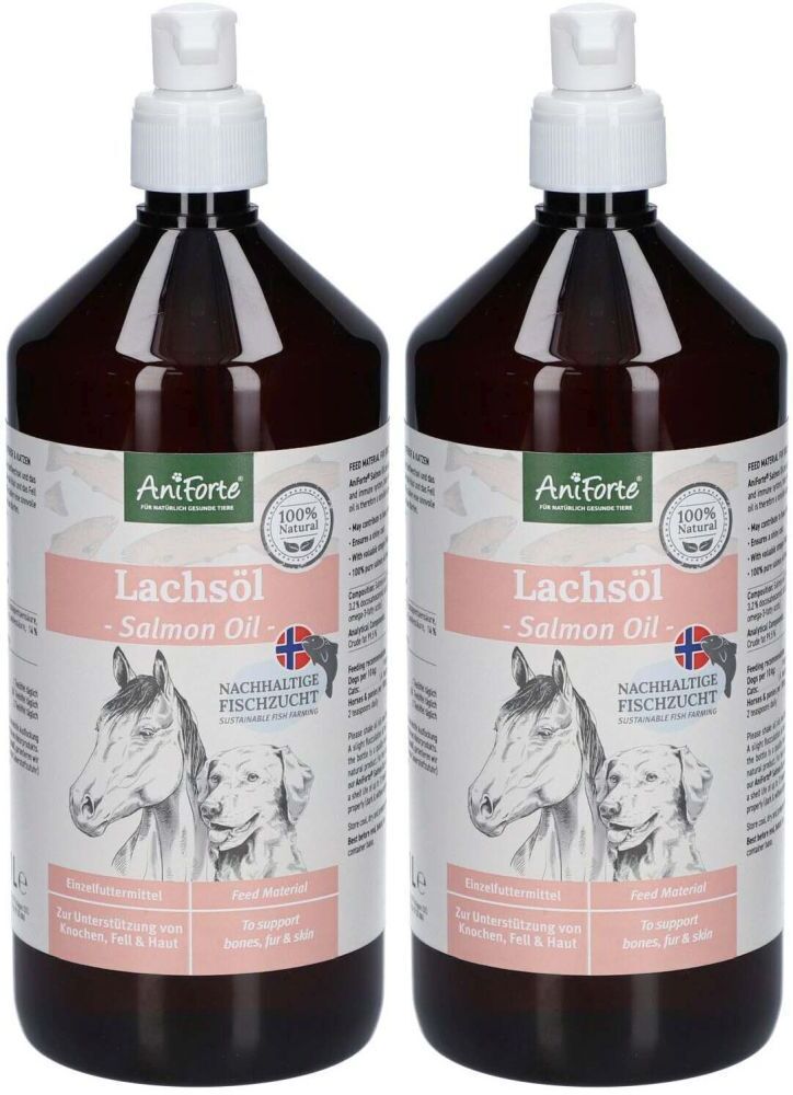 AniForte Lachsöl 1 L x2 2x1 l Öl