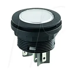SSWTL1 - Drucktaster - 1 S, LED weiß, schwarz