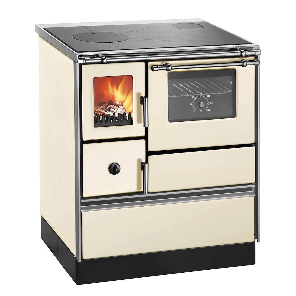 WAMSLERHAUSU Holzherd K76F-70 Westminster 70cm,Rechts,Elfenbein,7,6kW 16973823