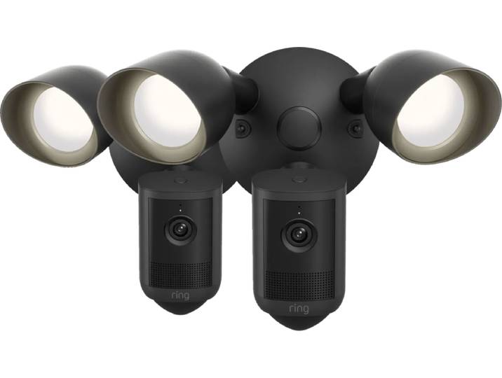 Ring Floodlight Camera 2e Generatie Zwart Duo Pack