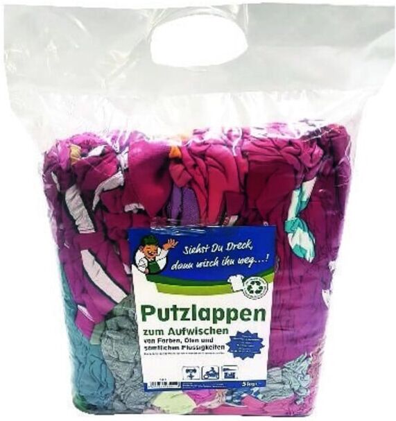 Putzlappen Sonder- verpackung 2,5kg, bunt ; IMHANEX