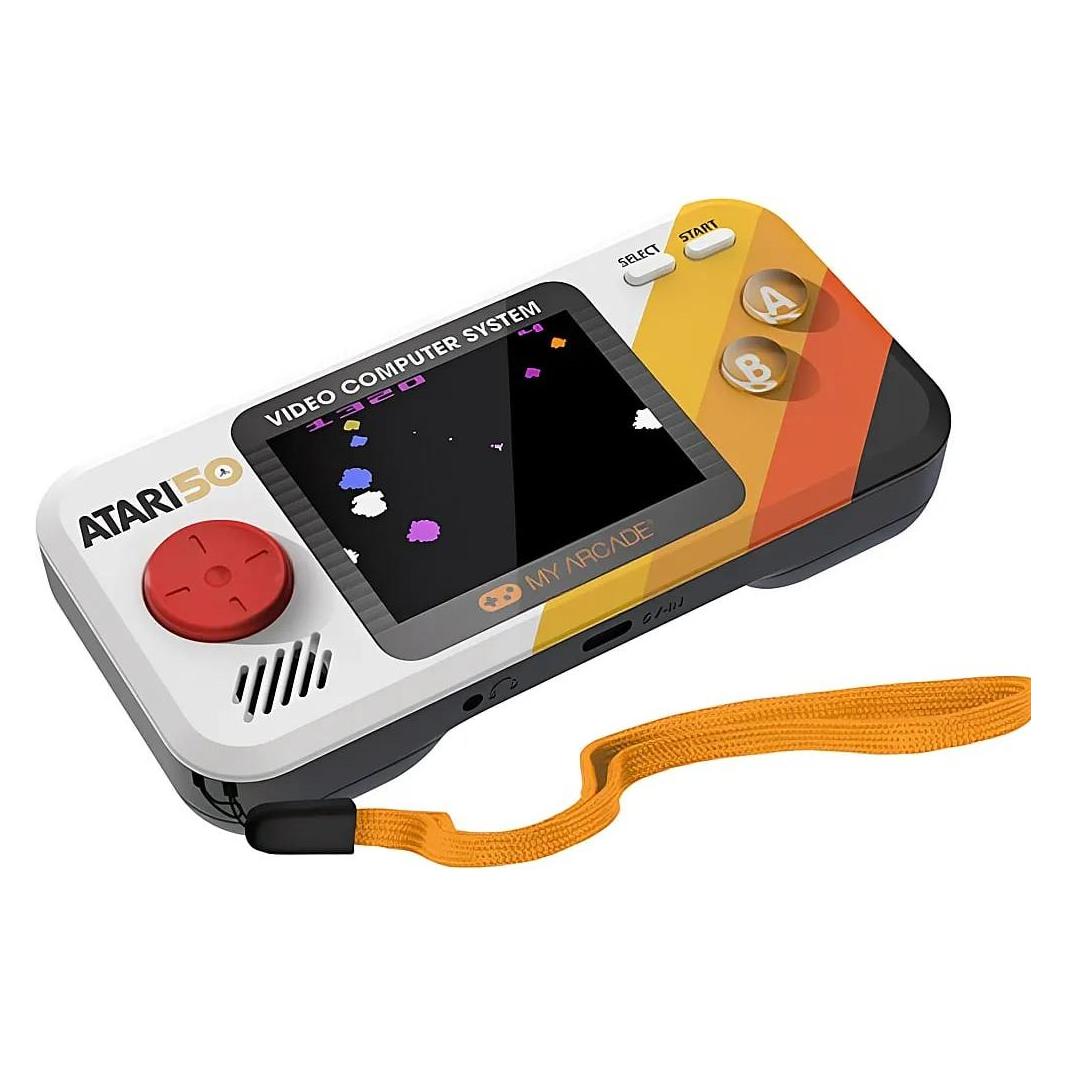Sombo My Arcade DGUNL-7015 Atari Pocket Player Pro Handheld Portable Gaming System 100 Games (041.7015)