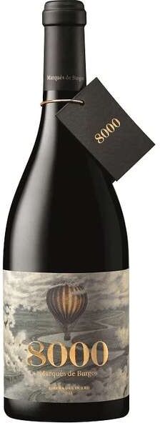 Marqués De Burgos Marques de Burgos 8000 2021   Vino tinto español premium con cuerpo intenso y aroma aterciopelado