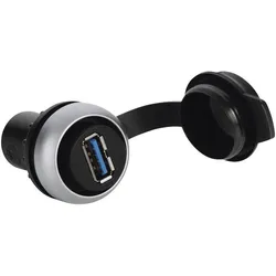 Lütze USB 3.0 Einbaudose, Elektronikkabel + Stecker