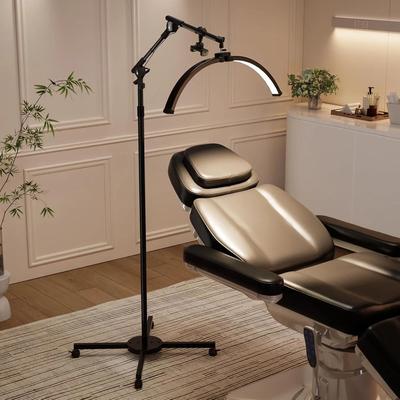 Drop Dash Deals Professional Salon Floor Lamp, Lockable Casters, Adjustable Brightness For Nail & Beauty Work Professional Salon Floor Lamp, Lockable Casters, Adjustable Brightness For Nail & Beauty Work