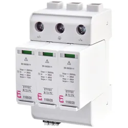 ETI Überspannungsableiter für PV, ETITEC M T2 PV 1100/20 Y RC, REG