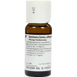 WELEDA GENTIANA LUTEA D 1 Dilution 50 ml Dilution