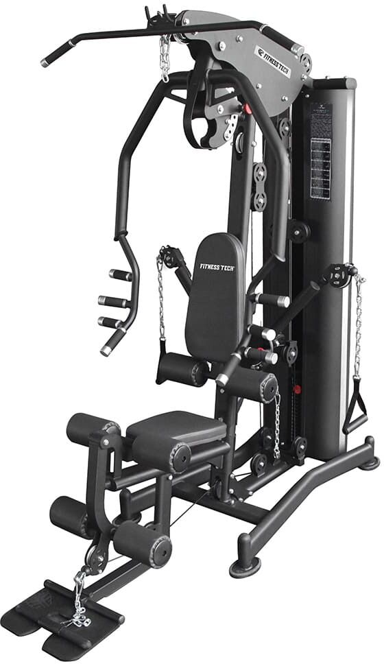 Fitness Tech Máquina multifunción M200 Pro Multiestación . Negro