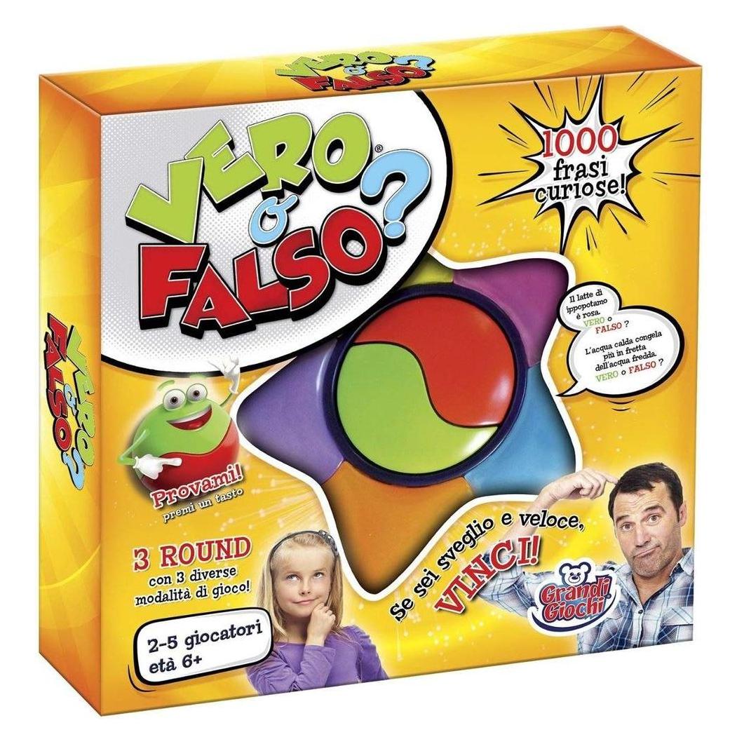 Maggio 3 Wahr oder falsch Spiel (Englisch, Italienisch, 2 - 5 Spieler) (GG00173)