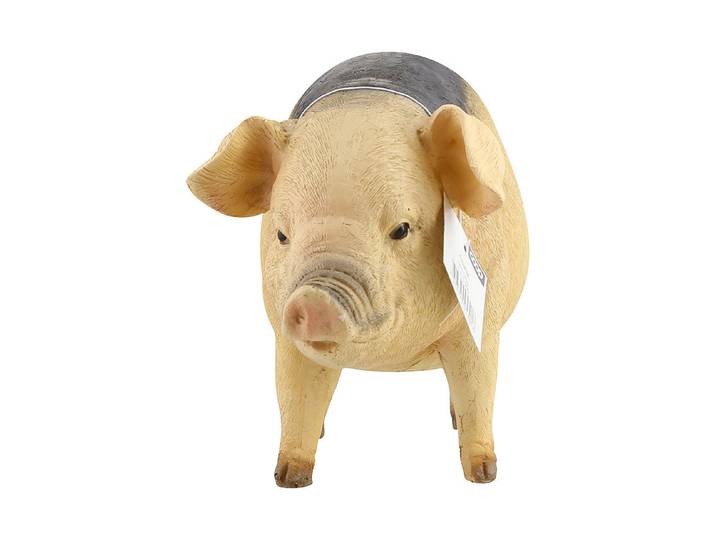 Home and More Deko-Schwein Charlie in Rosa 26 × 10.5 × 15.5 cm