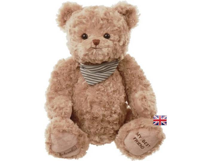 Bukowski Kuscheltier Bukowski Teddybär Mavi mit Schal 55 cm