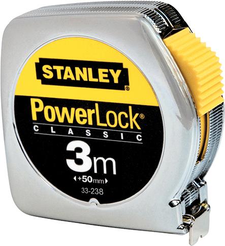 Taschenbandmaß STANLEY Powerlock Metall 3mx12,7mm