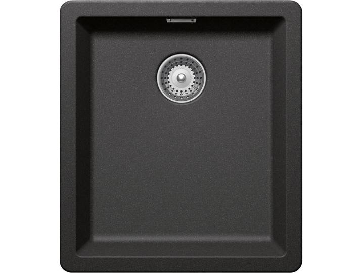 Schock Spüle Greenwich, Grau, Stein, 40.6x45.6 cm, Küchen, Küchenausstattung, Küchenspülen, Granitspüle