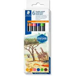 Staedtler 3001 C6-3 Filzstift Fein