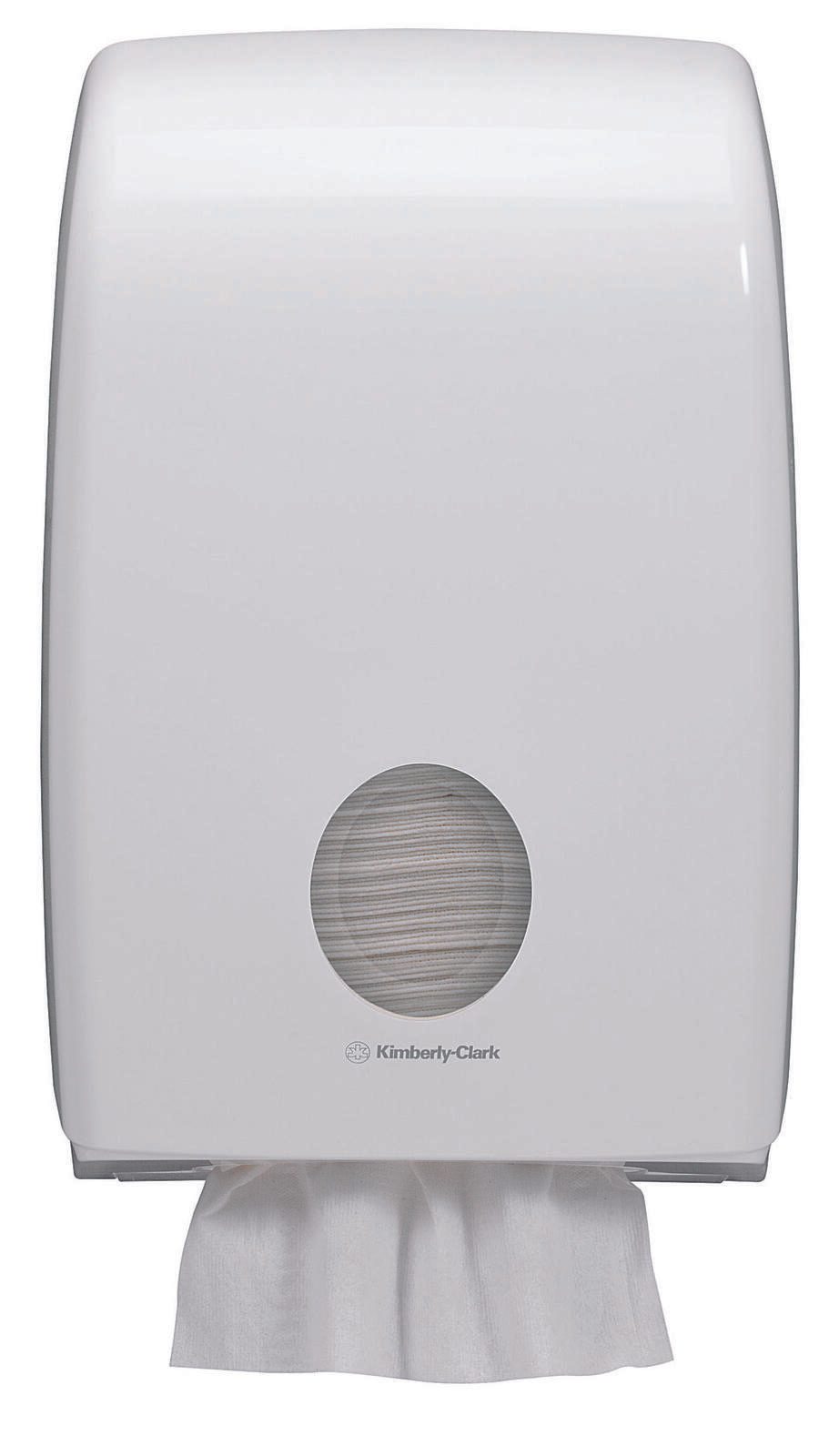 Aquarius® Papierhandtuchspender 600 Tücher weiß 6945