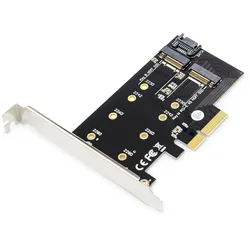 Digitus M.2 NGFF / NVMe SSD PCI Express 3.0 (x4) Add-On Karte