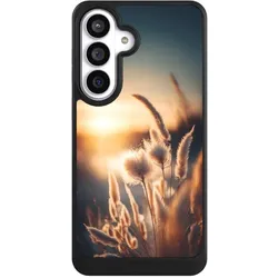 Nivocase Hülle für Samsung Galaxy S26+ Handyhülle NIVOcore Case Schwarz Natur Sonne Pampasgras (Samsung Galaxy S26+), Smartphone Hülle, Schwarz