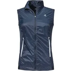SCHÖFFEL Damen Weste Vest Bygstad L, Größe 42 in Blau Blau
