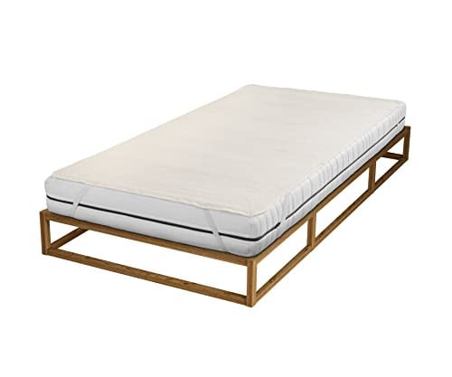 Biberna Sleep & Protect Molton matrasbeschermer, cacao, 140 x 200 cm