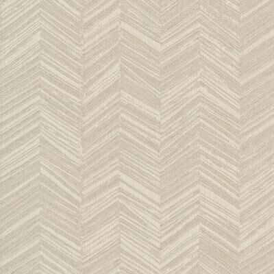 York Wallcoverings Raised Chevron Beige Wallpaper