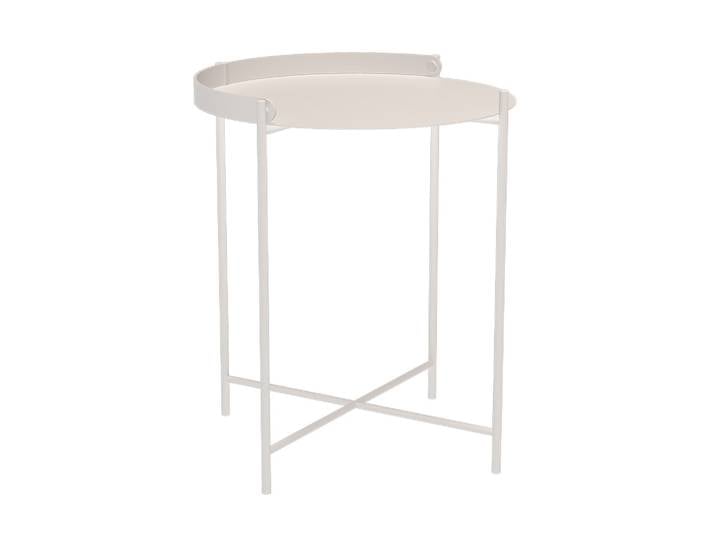 Houe EDGE Beistelltisch Ø46,5 Farbe: Muted white