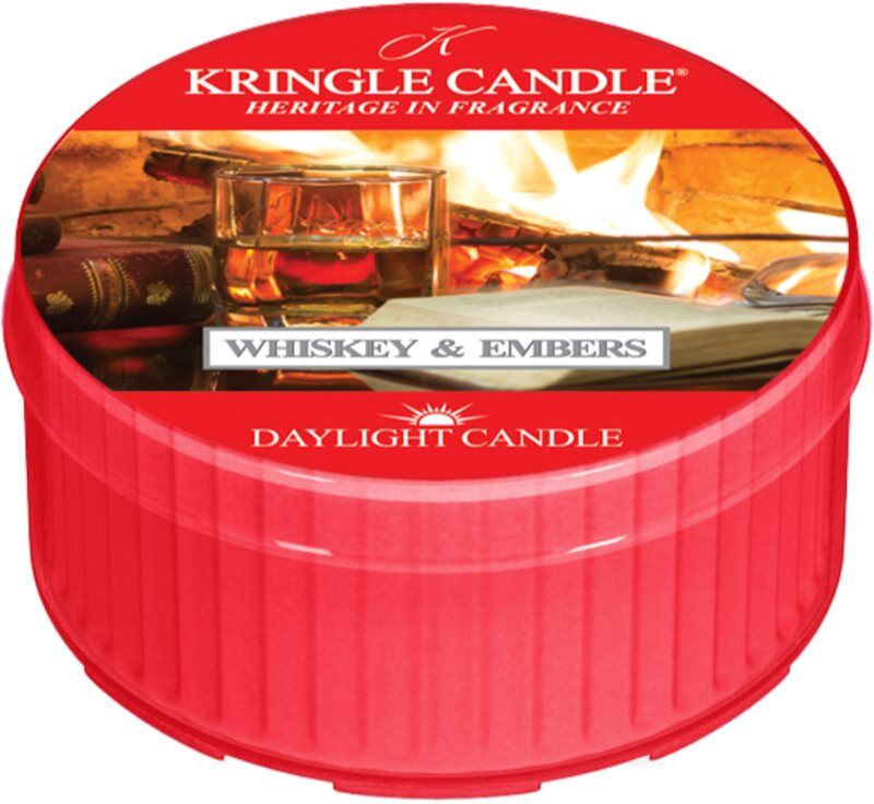 Kringle Candle Whiskey & Embers bougie chauffe-plat 42 g