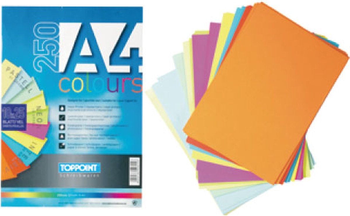 Spelletjesboer Assortiment A4 Papier 80 Grams 250 Vel