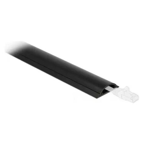 Delock Kabelkanal Flexibel selbstklebend schraubbar 25 x 26 (Kabelkanal, 50 cm) (22075)