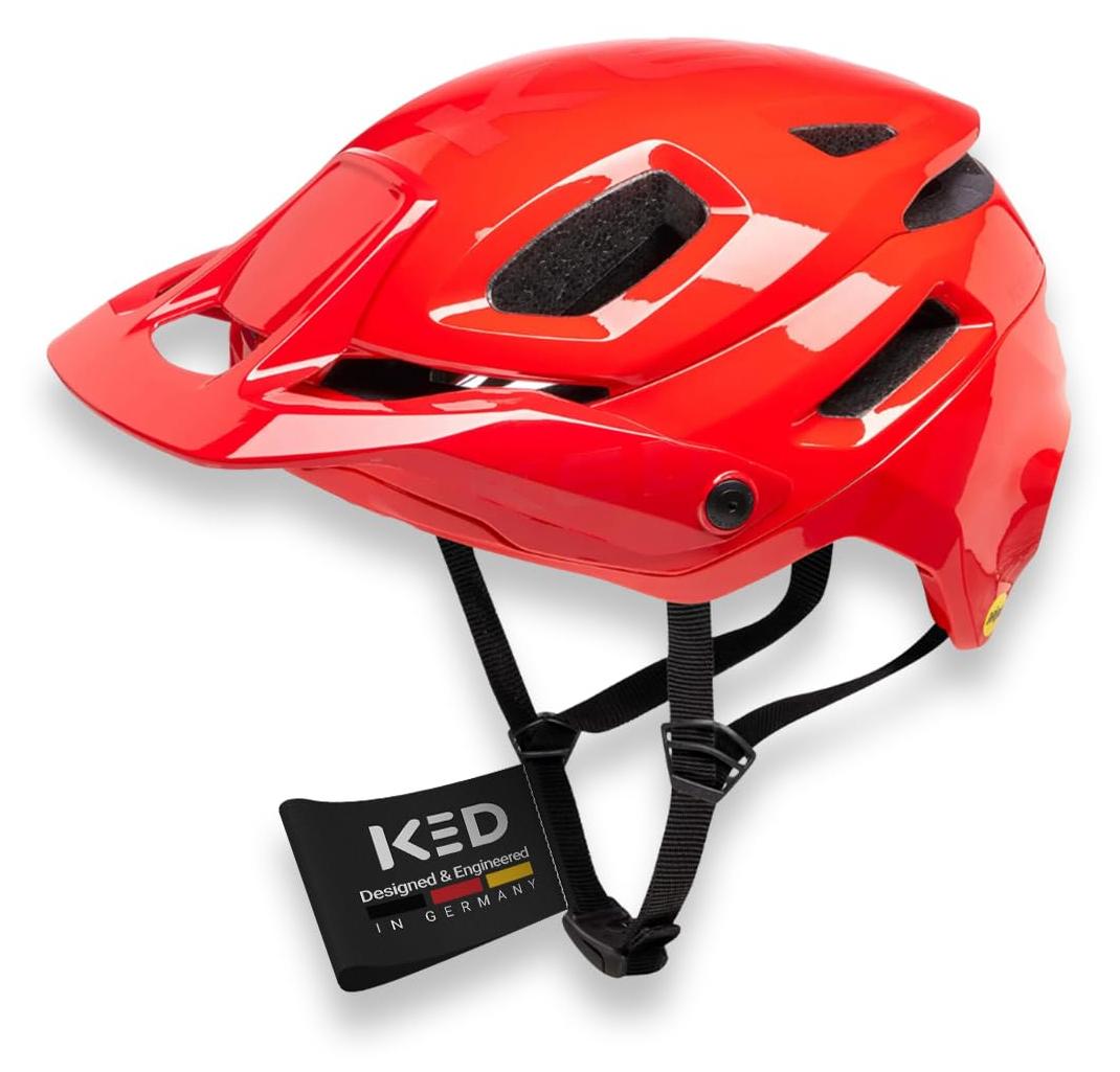 Fahrradhelm ME-1 L, feurig rot, BOA, MIPS