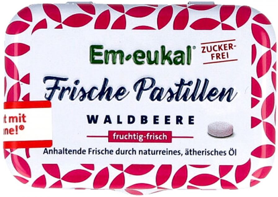 Em Eukal Frische Pastillen Waldbeere zuckerfrei