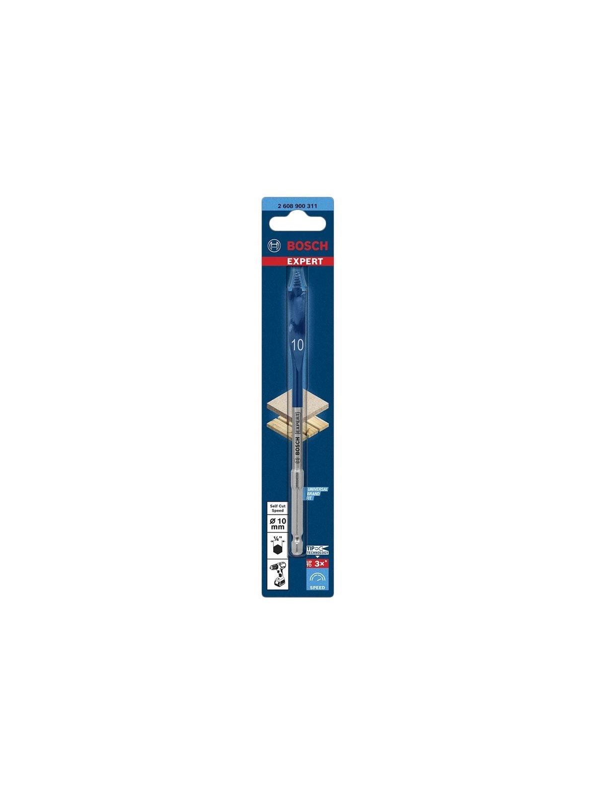 Bosch Expert SelfCut Speed Flat Drill Bit 10 mm
