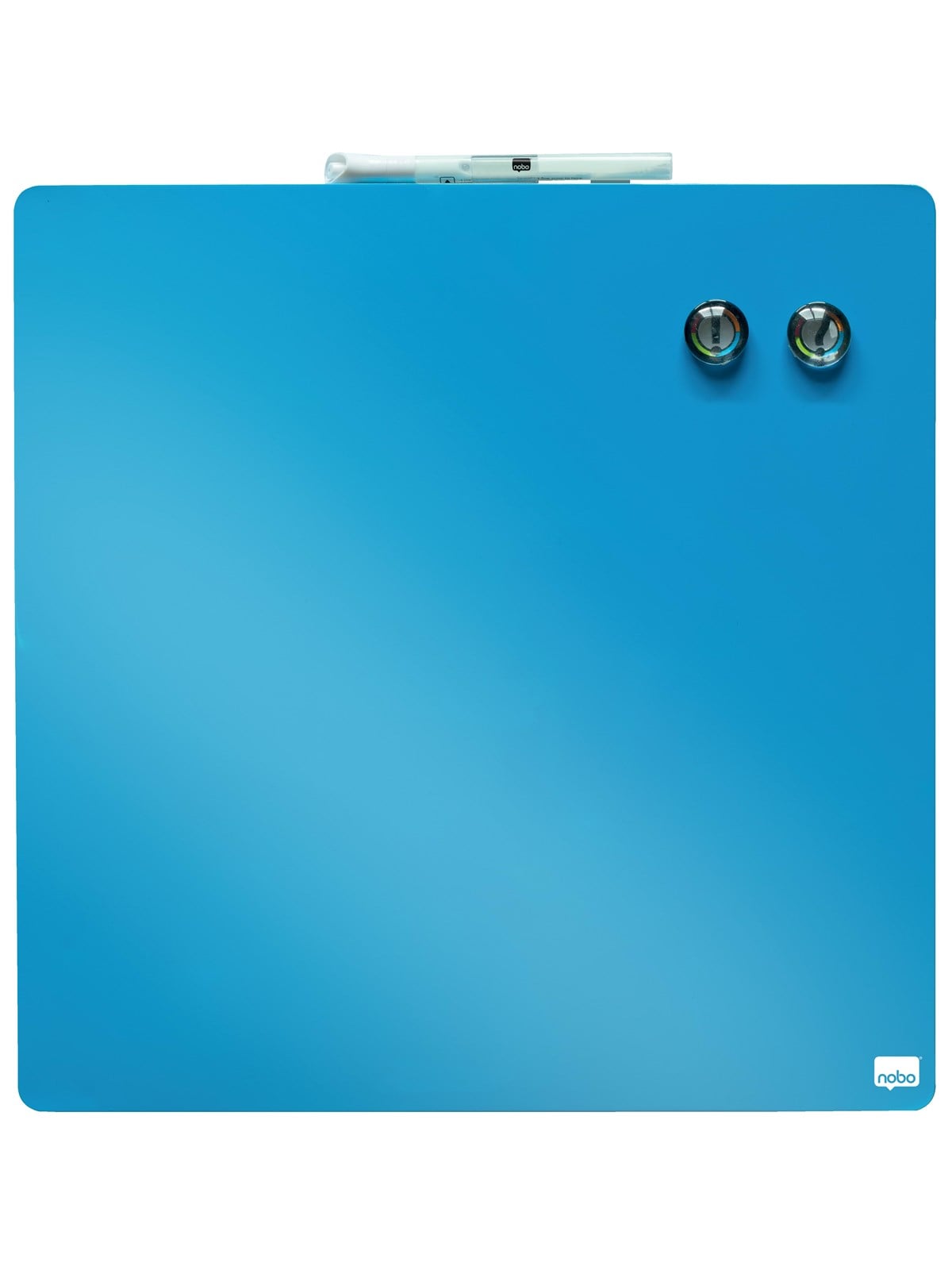 Nobo quadratisches Whiteboard 36 x 36cm Blau